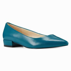 Nine West Fayth Ballet Flats - Blue - Ireland (XF1405628)